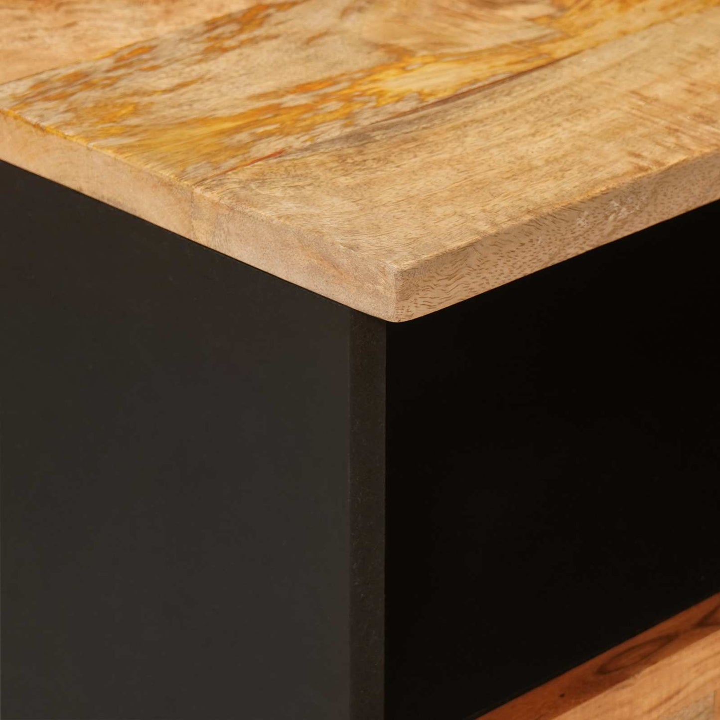 TV-skap med skuff Corona Brun 100 x 33 x 46 cm Massiv mango tre