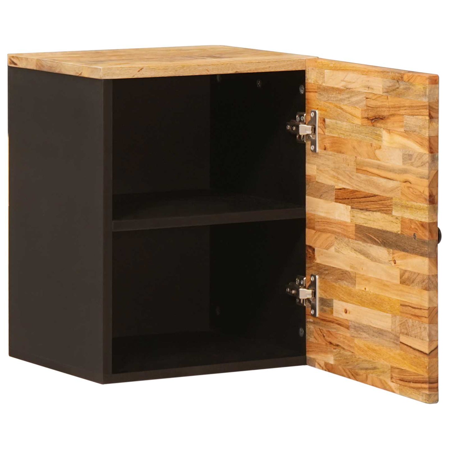 Baderom Hengende Skap Naturlig 38 x 33 x 48 cm Massiv mango tre