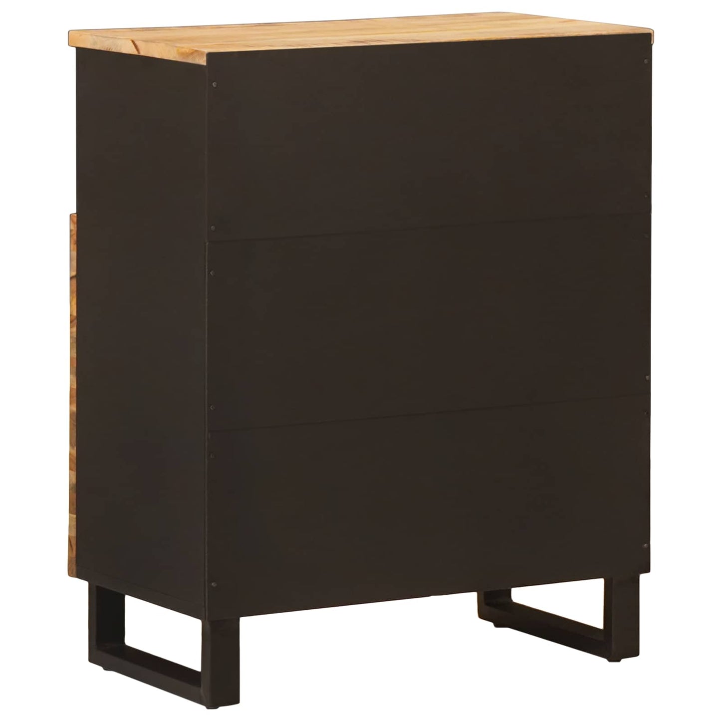 Sideskap med lagring Brun 60 x 33 x 75 cm Massiv mango tre