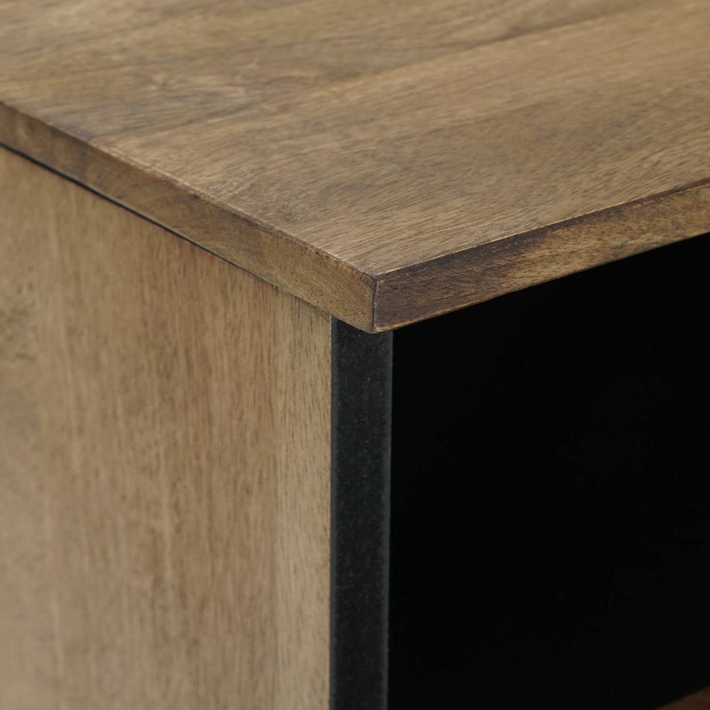 TV-skap med lagring Brun 70 x 33,5 x 46 cm Massiv mango tre