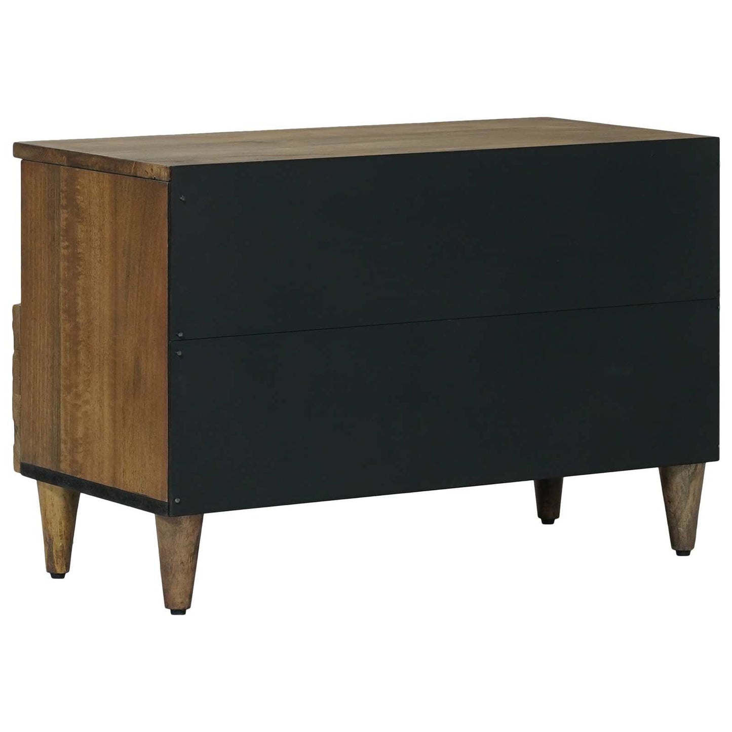 TV-skap med lagring Brun 70 x 33,5 x 46 cm Massiv mango tre