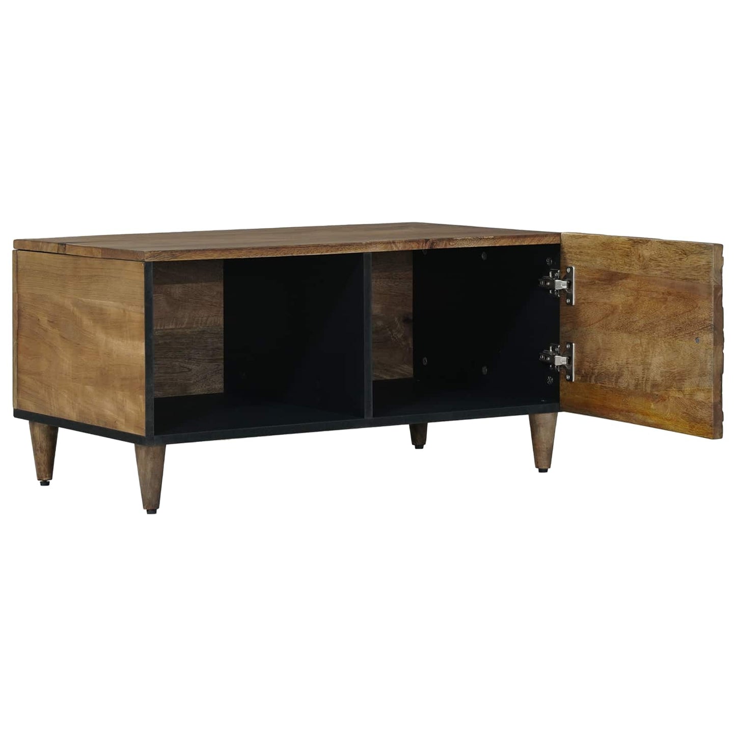 Kaffebord Brun 80 x 50 x 40 cm Massiv mango tre