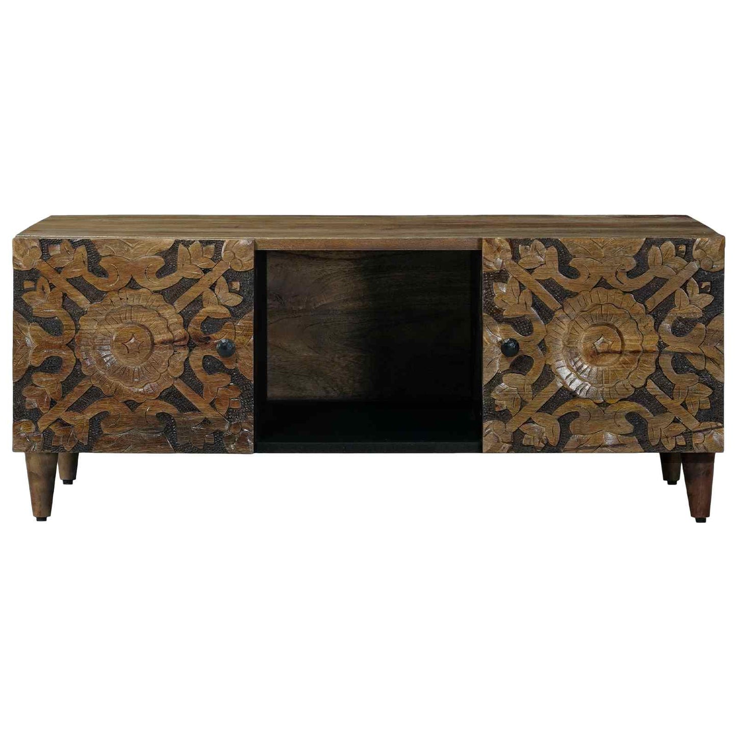 Kaffebord Brun 100 x 54 x 40 cm Massiv mango tre