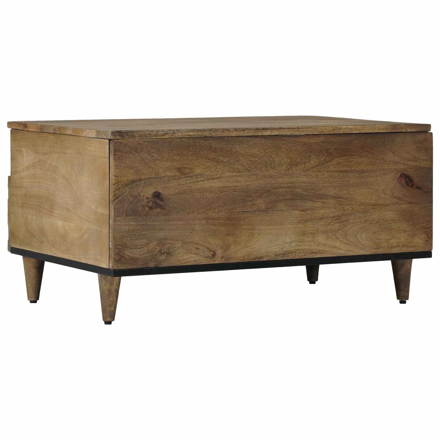 Kaffebord Brun 80 x 54 x 40 cm Massiv mango tre