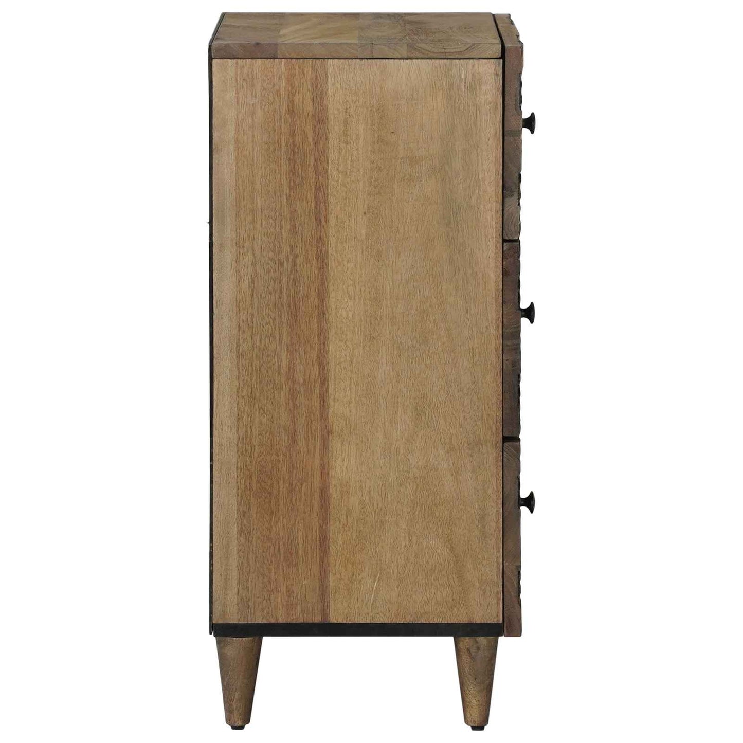 Serviesskap med skuff Brun 40 x 33,5 x 75 cm Massiv mango tre