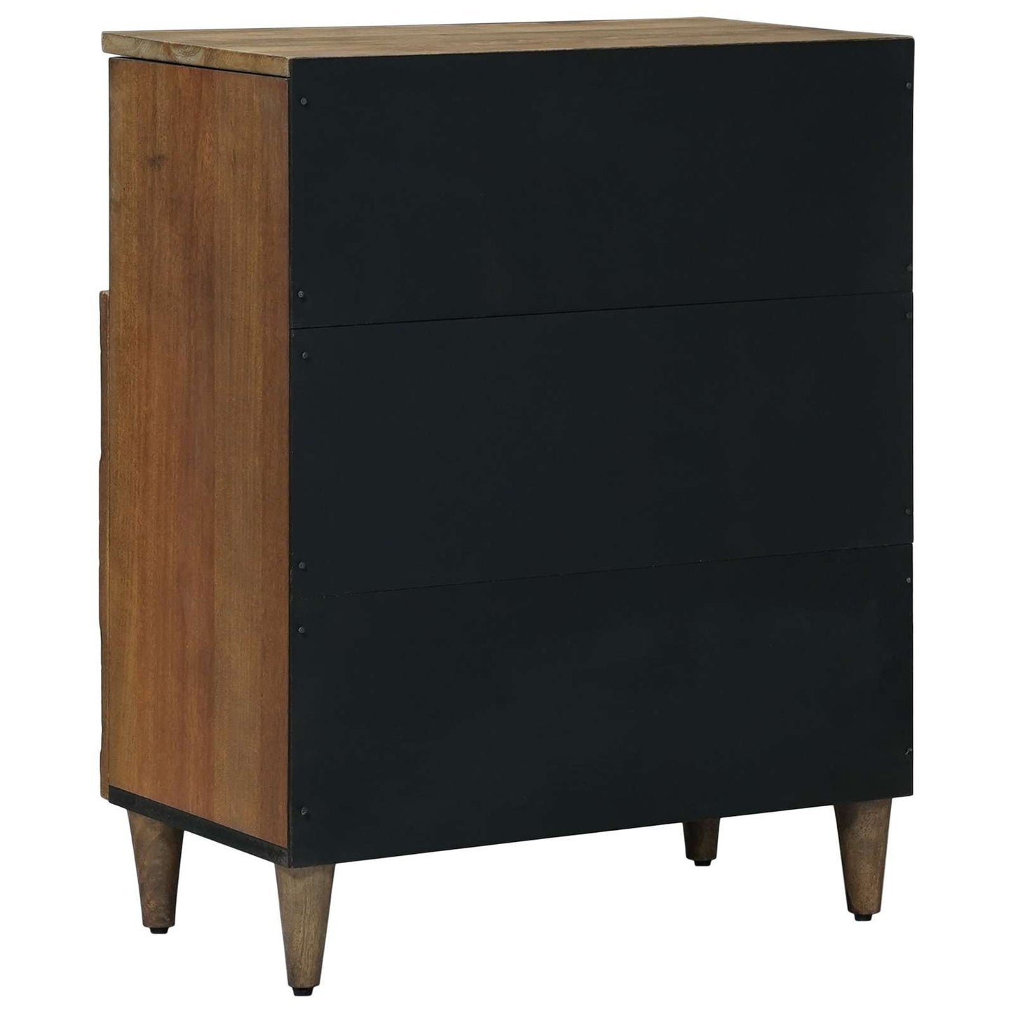 Serviesskap med lagring Brun 60 x 33,5 x 75 cm Massiv mango tre