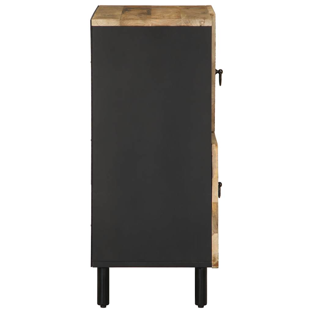 Skjenk 80x33,5x75 cm grovt heltre mangotre