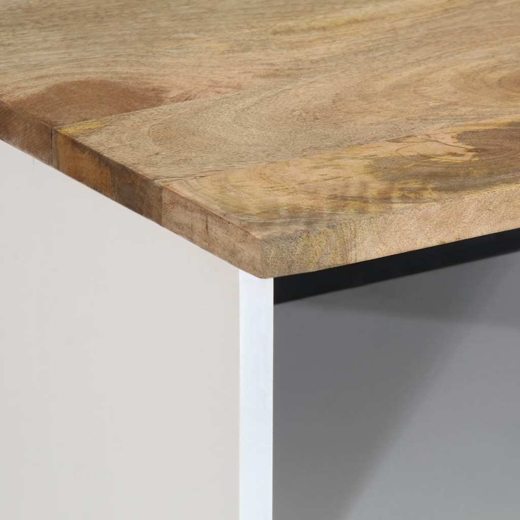 TV-benk 100x33,5x46 cm heltre mango