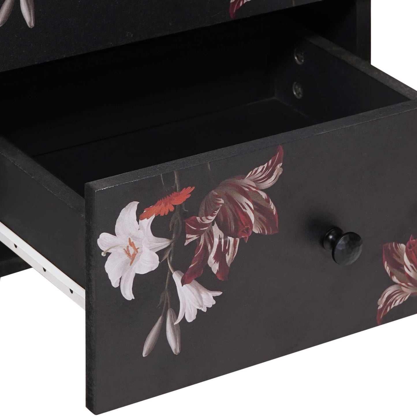 Nattbord med skuff Brun 40 x 33,5 x 46 cm Massiv mango tre