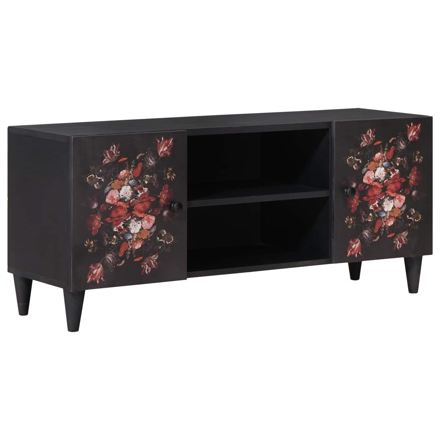 Oppbevaringsskap Flerfarget 105 x 33,5 x 46 cm Massiv mango tre