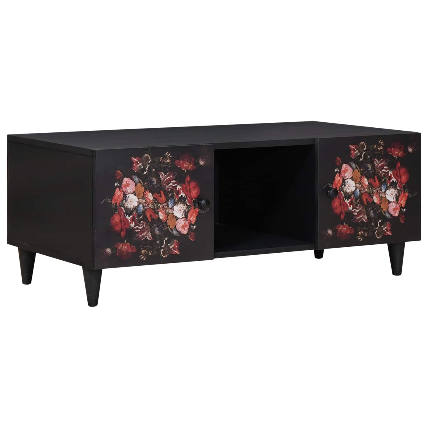 Kaffebord Flerfarget 100 x 54 x 40 cm Massiv mango tre
