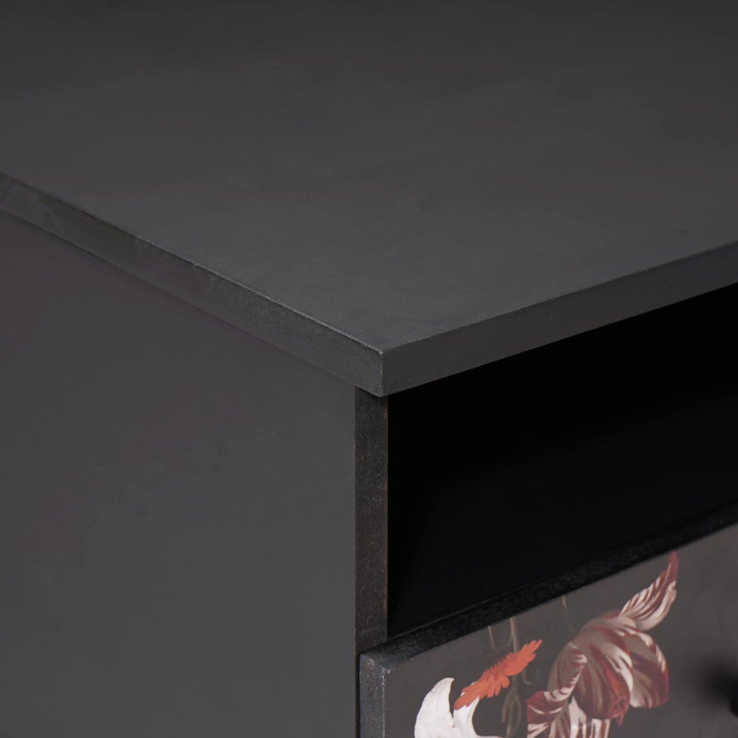 Kaffebord med skuff Flerfarget 80 x 54 x 40 cm Massiv mango tre