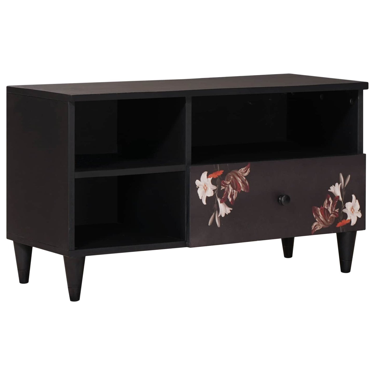 Oppbevaringsskap Flerfarget 80 x 33,5 x 46 cm Massiv mango tre