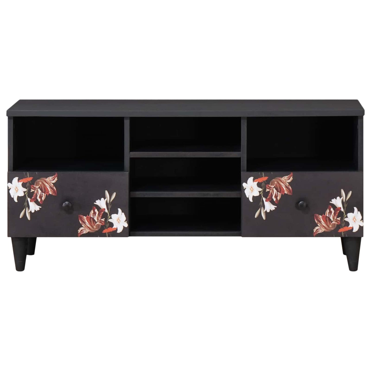 Oppbevaringsskap Flerfarget 100 x 33,5 x 46 cm Massiv mango tre