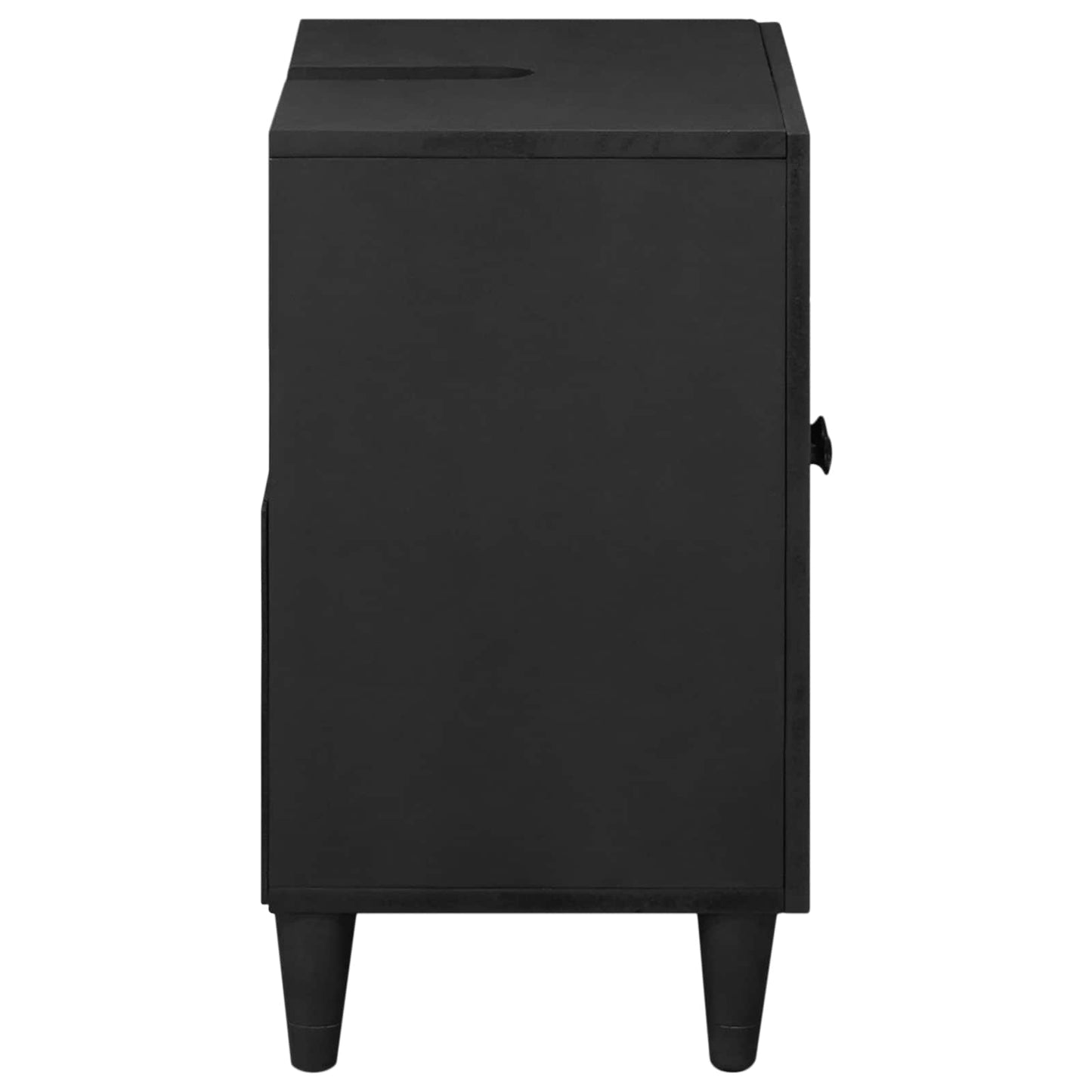Vaskeskap med dør Flerfarget 62 x 33 x 58 cm Massiv mango tre