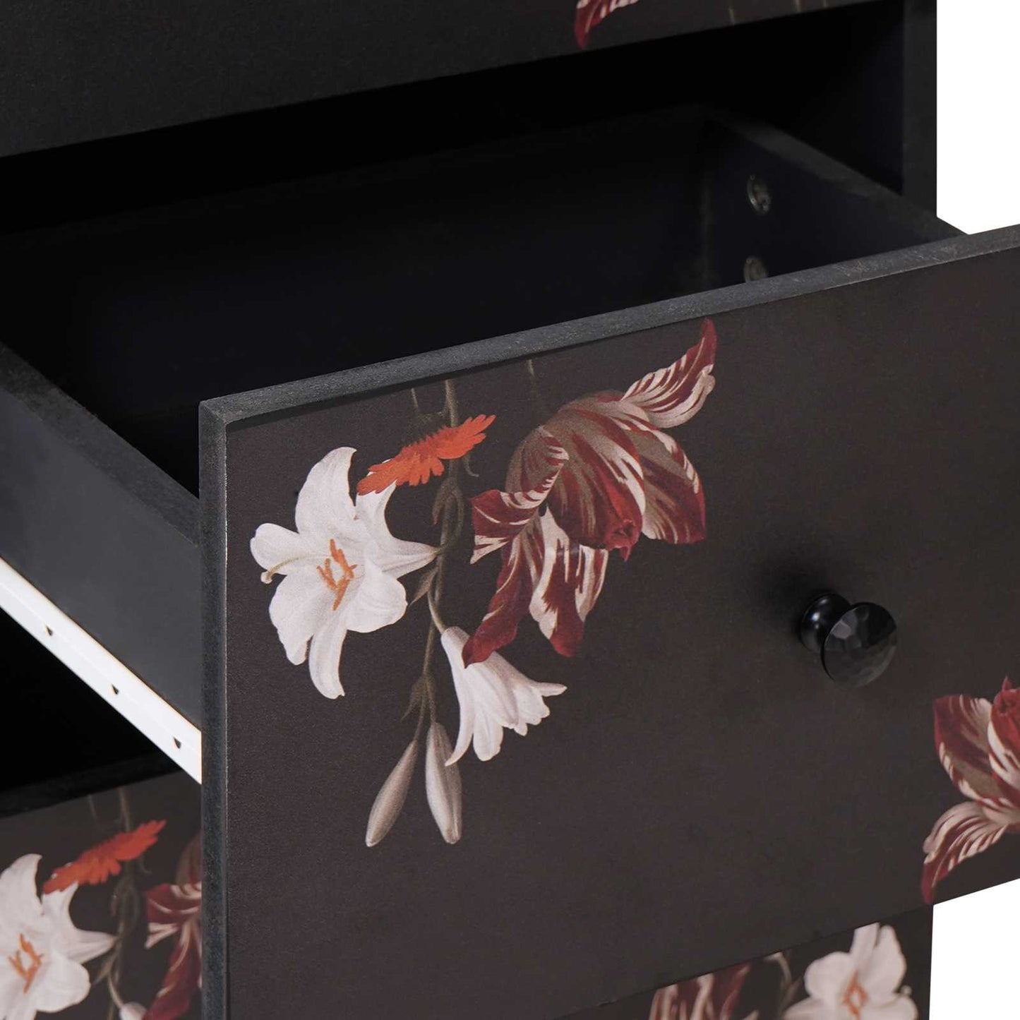 Oppbevaringsskap Flerfarget 40 x 33,5 x 75 cm Massiv mango tre