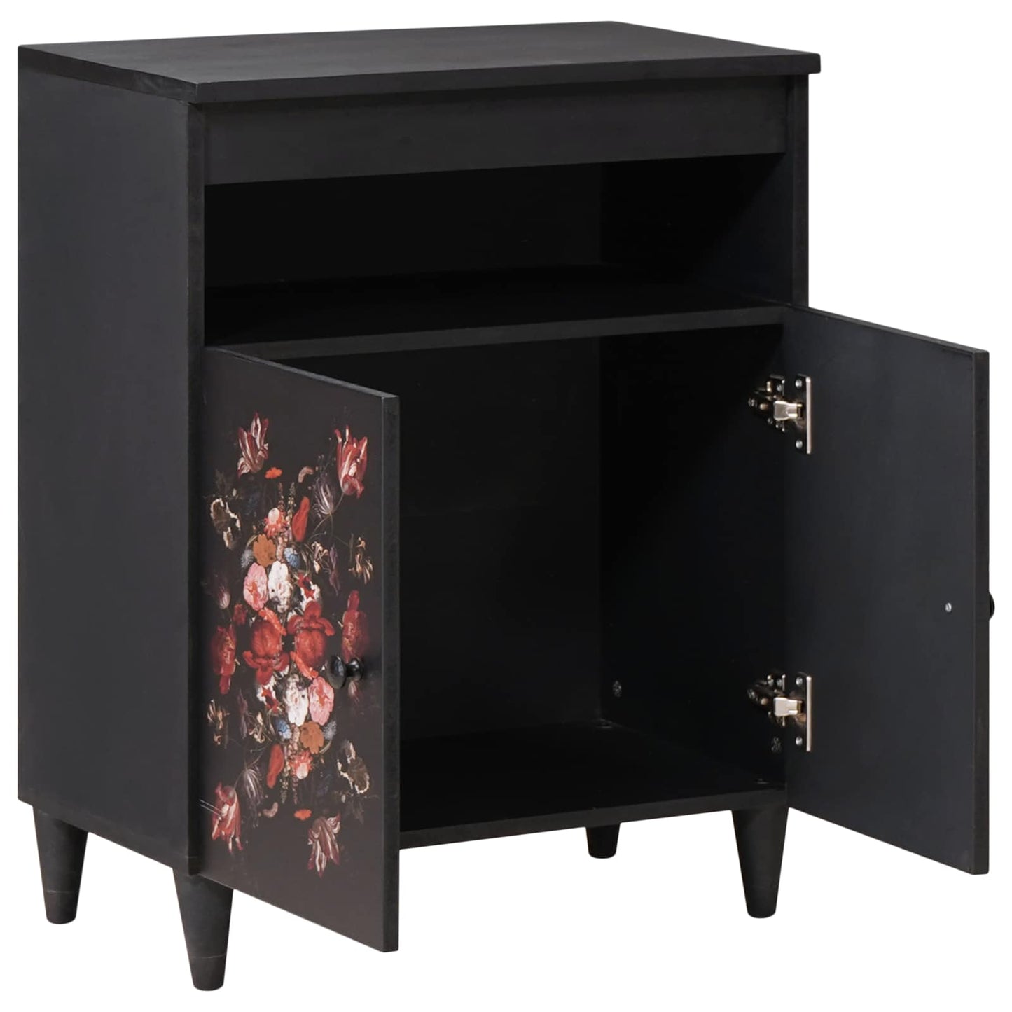 Oppbevaringsskap Flerfarget 60 x 33,5 x 75 cm Massiv mango tre