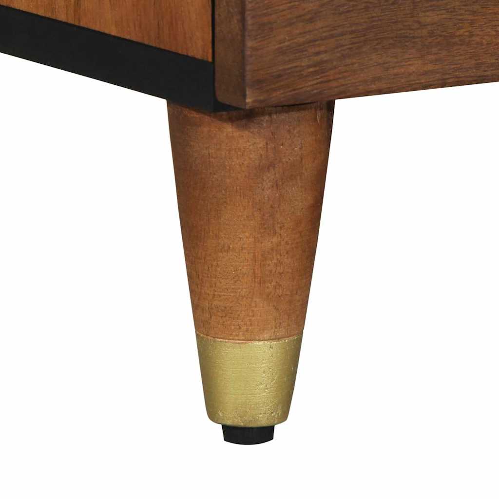 TV-skap med skuff Honning brun 70 x 33 x 46 cm Massiv mango tre