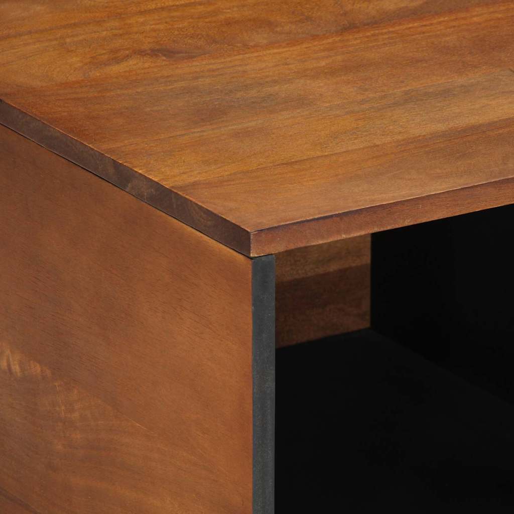 Kaffebord Honning brun 80 x 50 x 40 cm Massiv mango tre