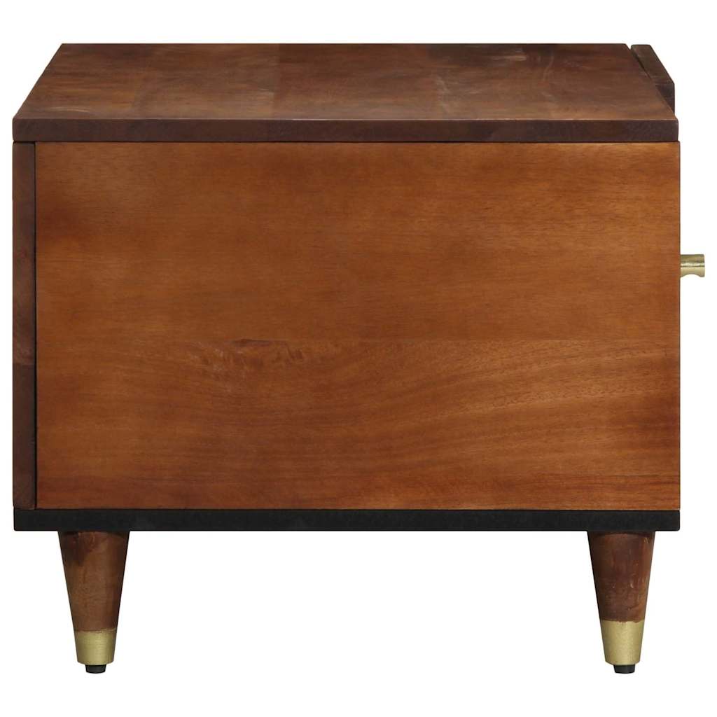 Kaffebord Honning brun 80 x 50 x 40 cm Massiv mango tre