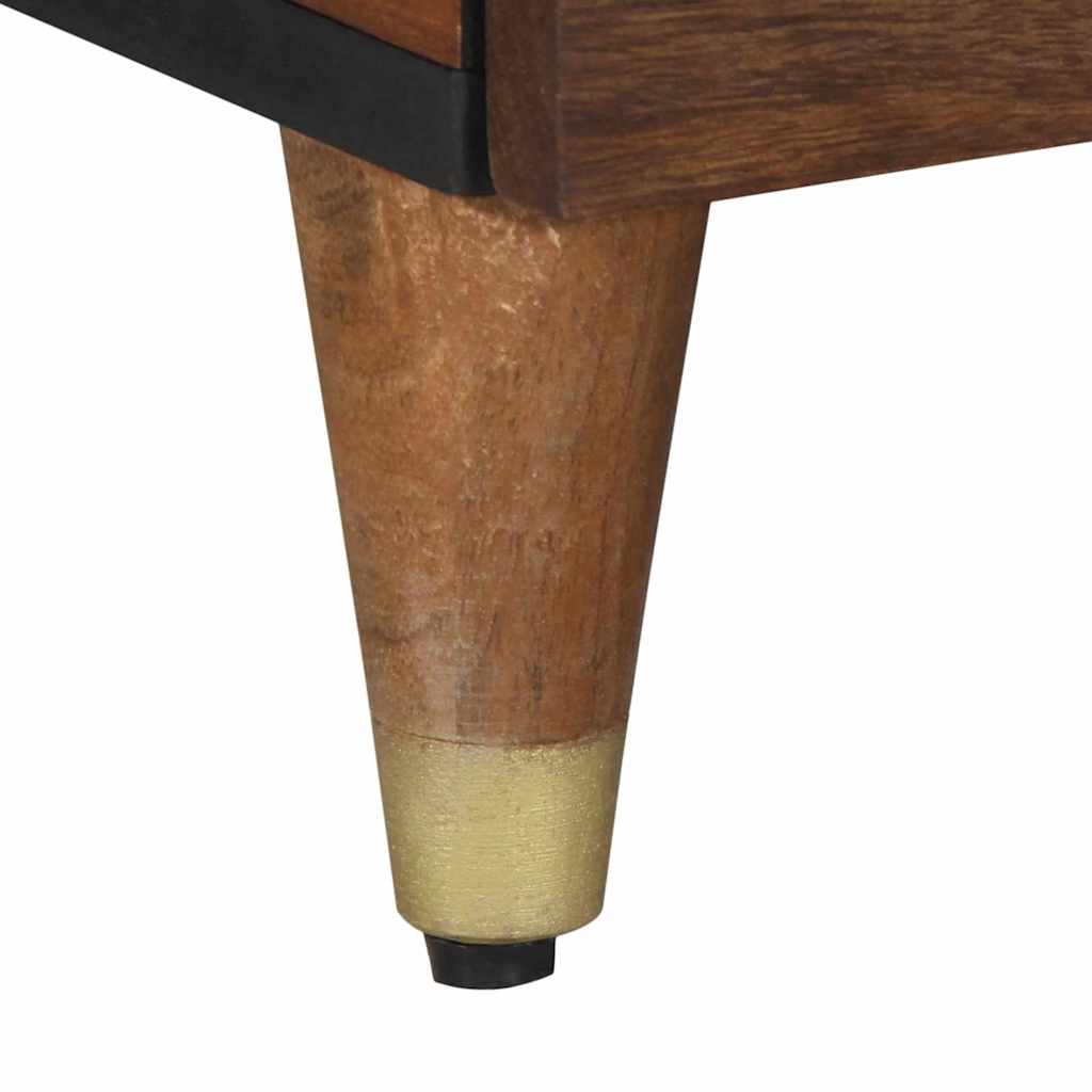 Kaffebord Honning brun 80 x 50 x 40 cm Massiv mango tre