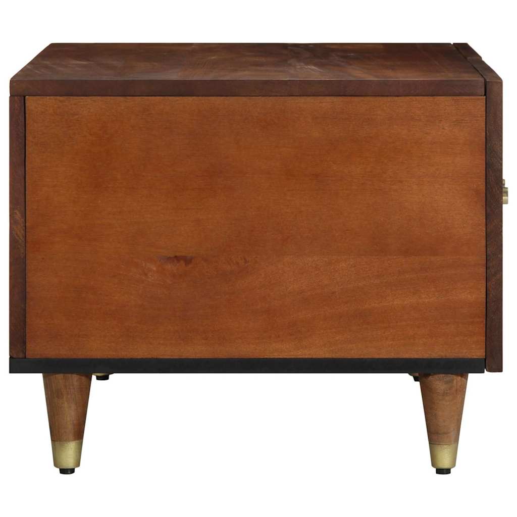 Kaffebord Honning brun 80 x 50 x 40 cm Massiv mango tre