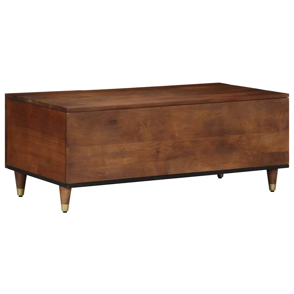 Kaffebord Honning brun 100 x 54 x 40 cm Massiv mango tre