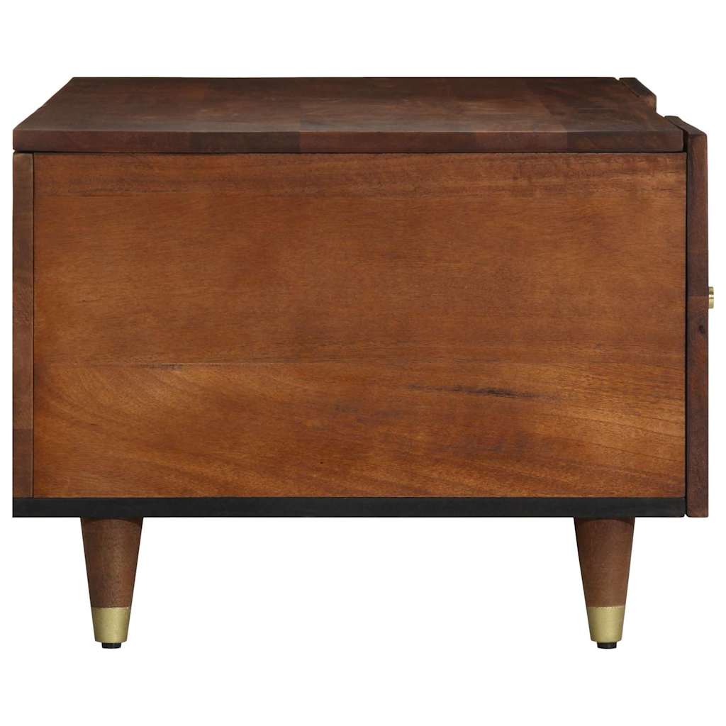 Kaffebord Honning brun 100 x 54 x 40 cm Massiv mango tre