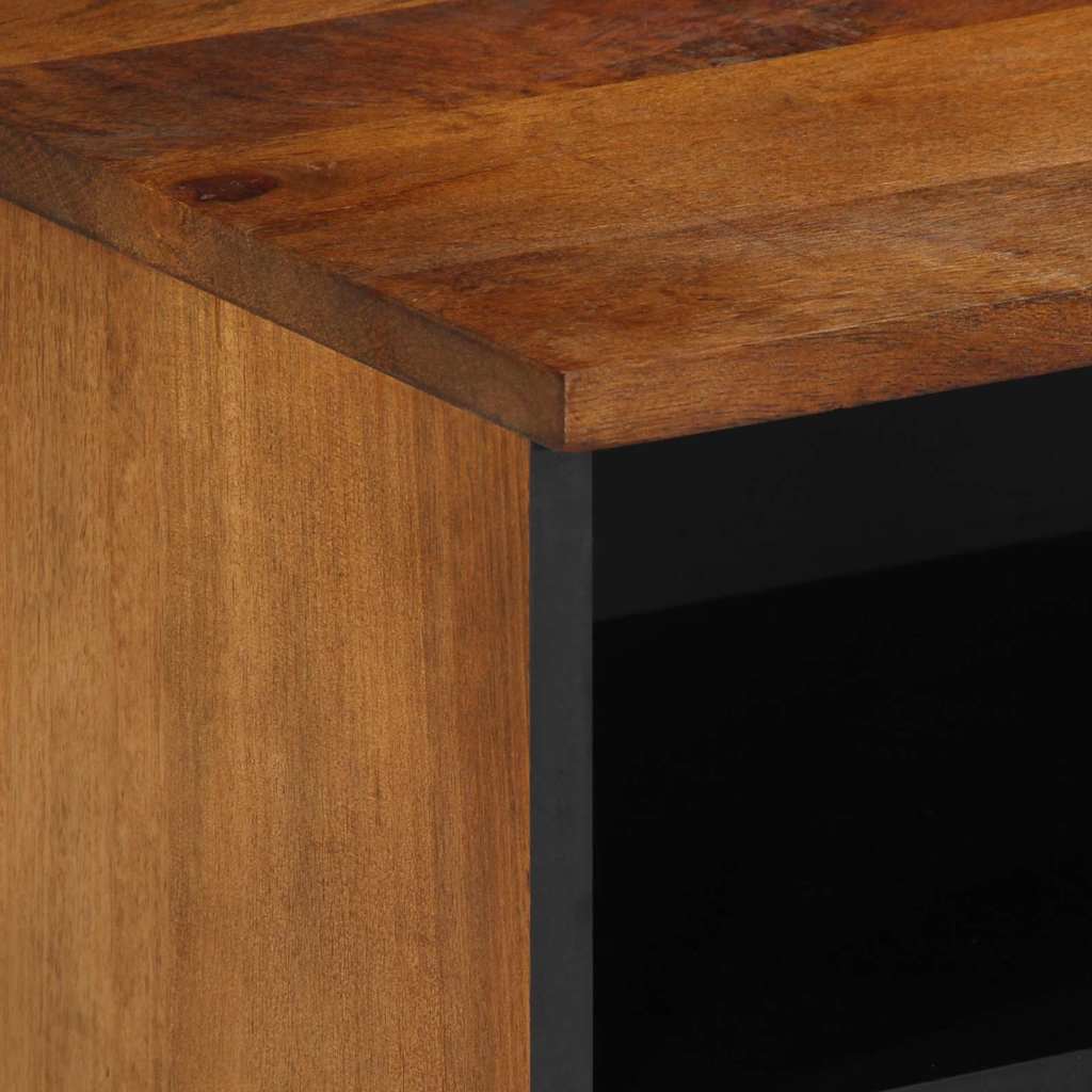 TV-skap Honning brun 100 x 33 x 46 cm Massiv mango tre