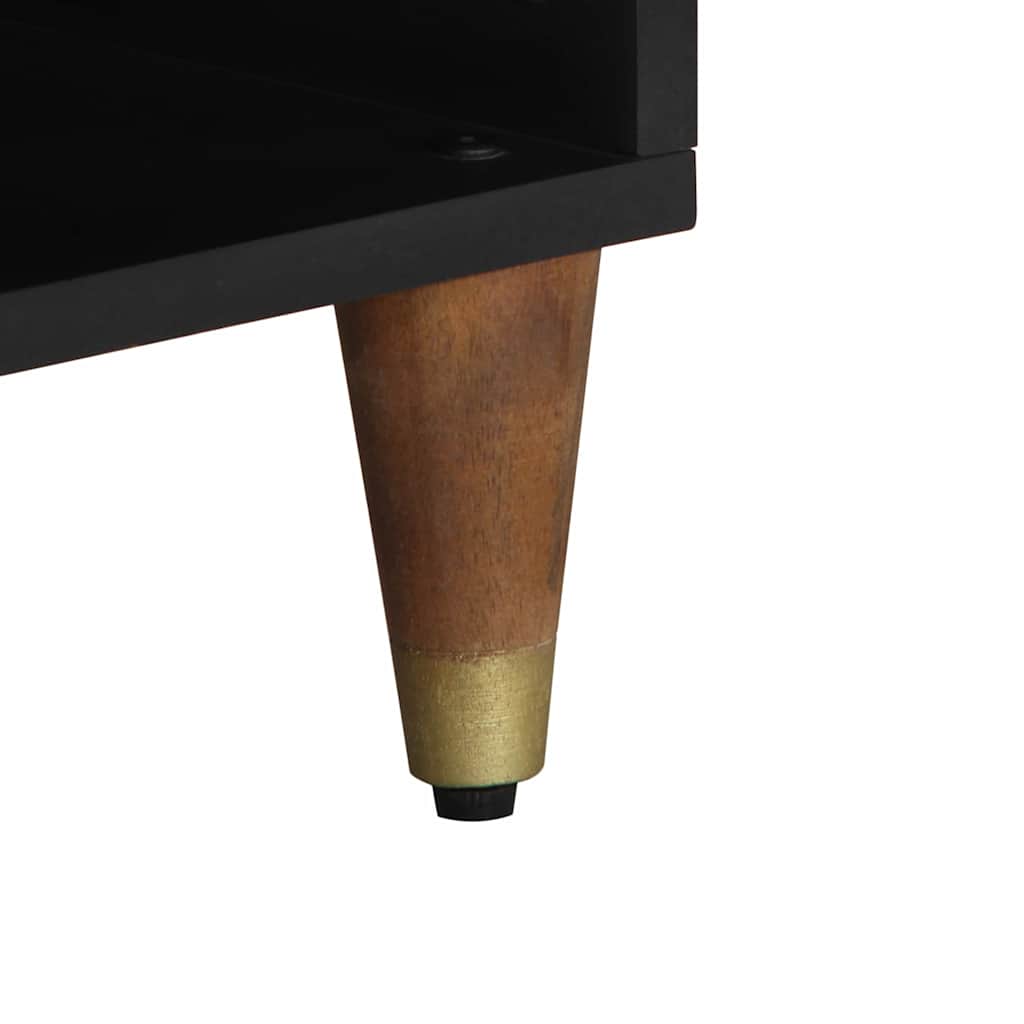 TV-skap med skuff Honning brun 80 x 33 x 46 cm Massiv mango tre