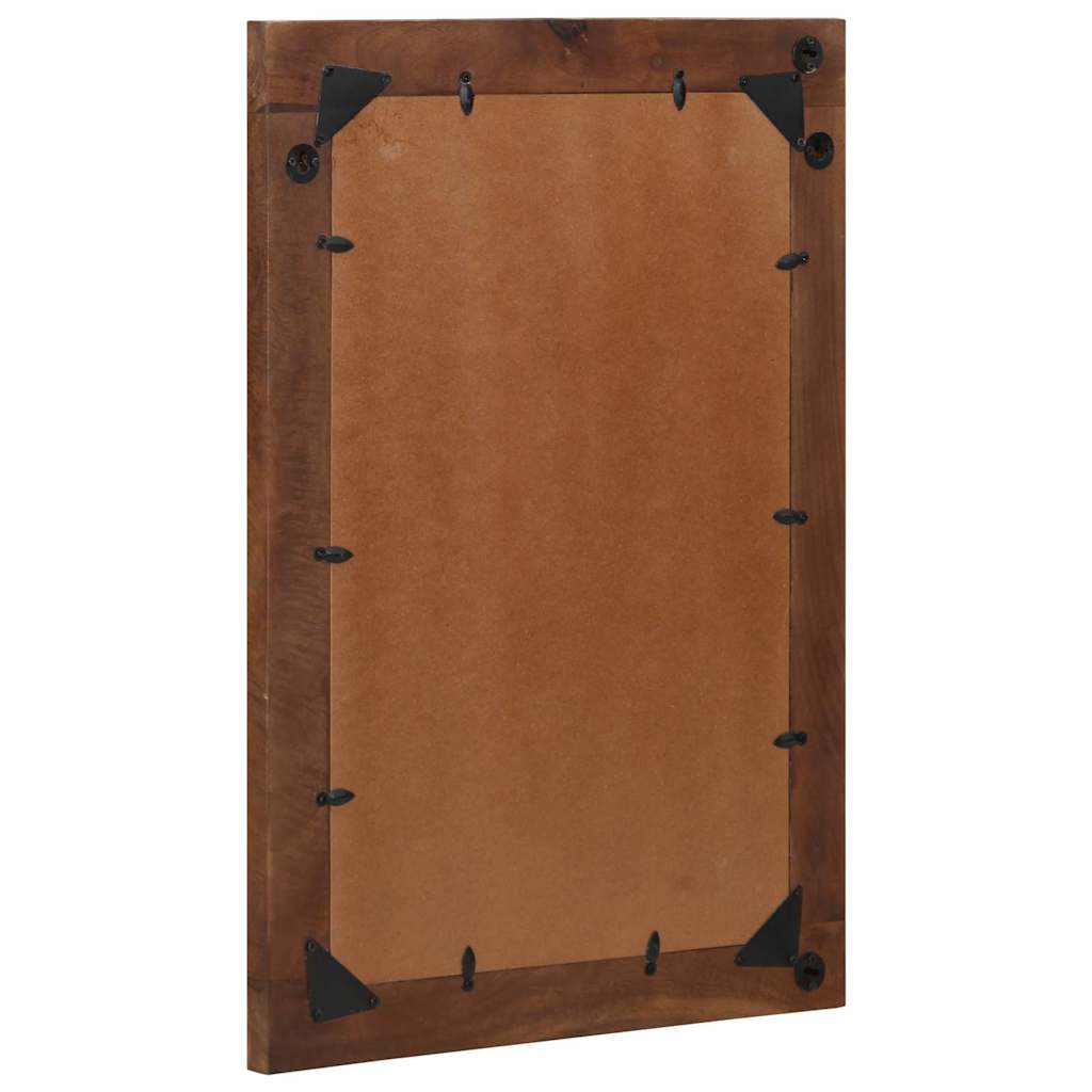 Baderomsspeil med speil Honning brun 70 x 50 x 2,5 cm