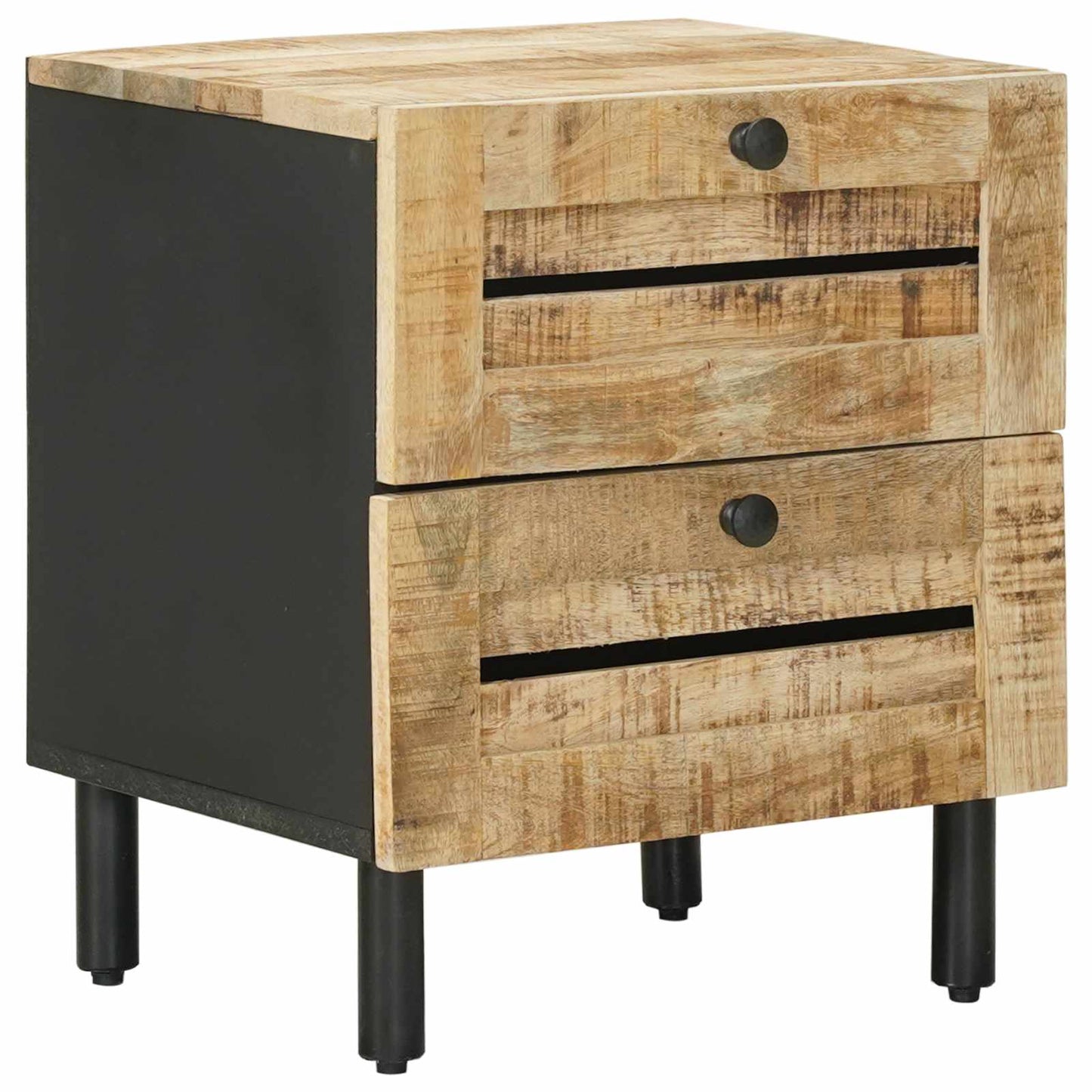 Nattbord Naturlig 40 x 33 x 46 cm Massiv mango tre