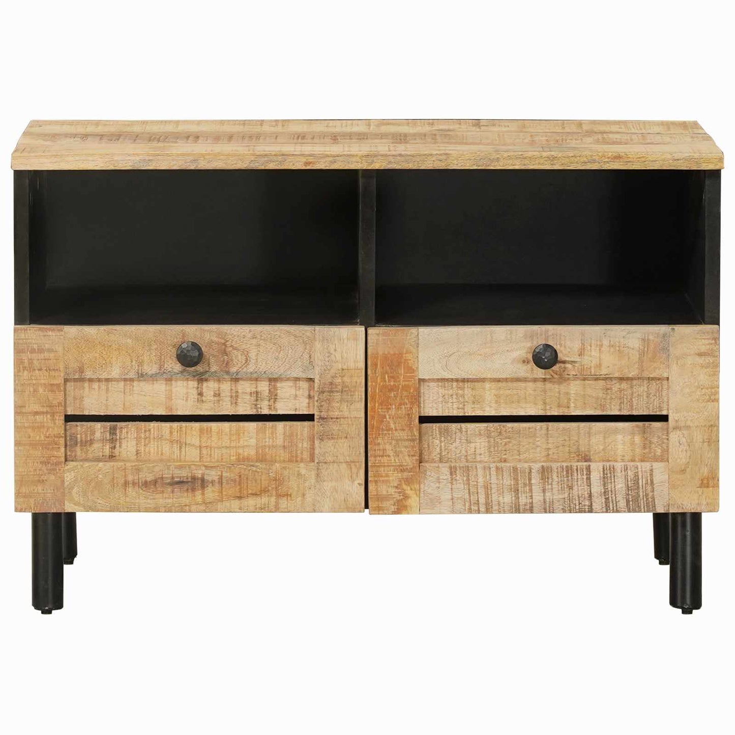Oppbevaringsskap Naturlig 70 x 33 x 46 cm Massiv mango tre
