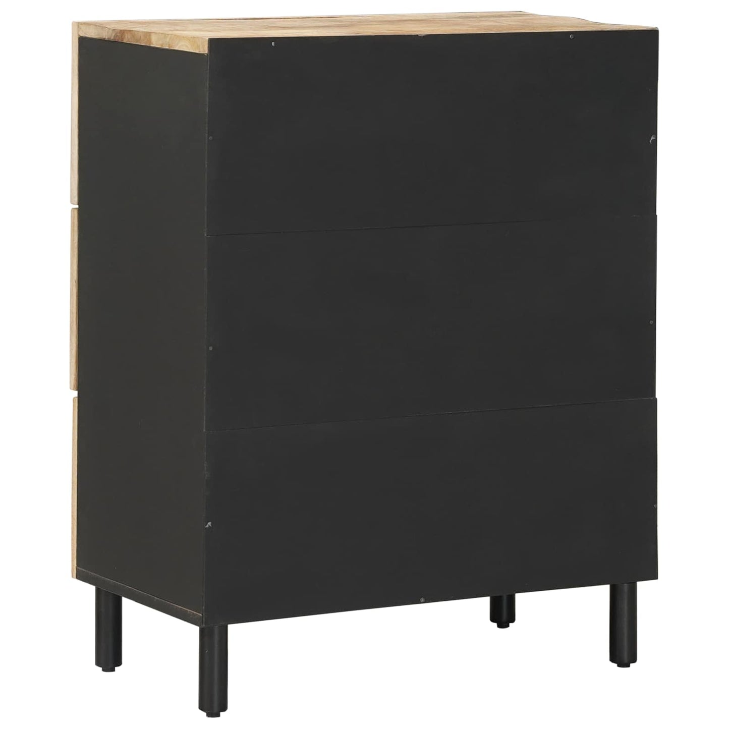 Oppbevaringsskap 60 x 33 x 75 cm Massiv mango tre Naturlig