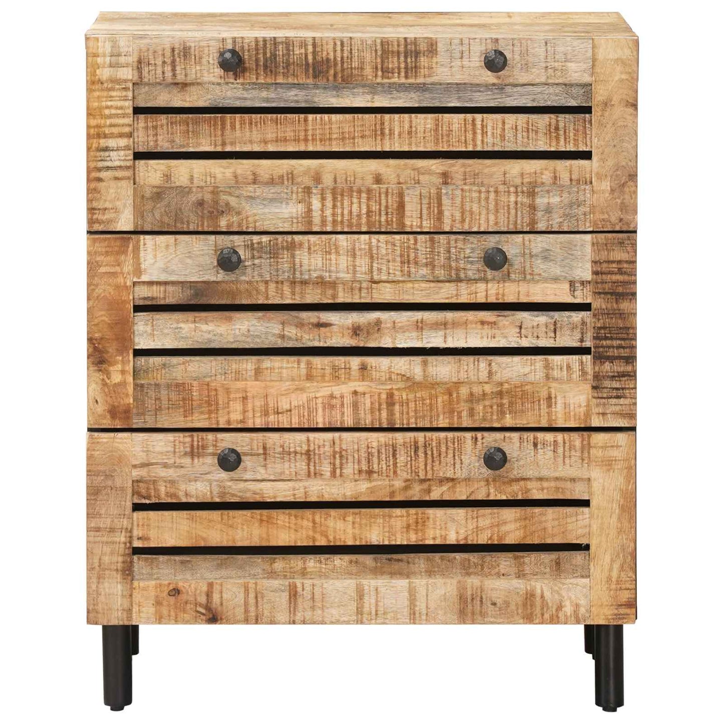 Oppbevaringsskap 60 x 33 x 75 cm Massiv mango tre Naturlig