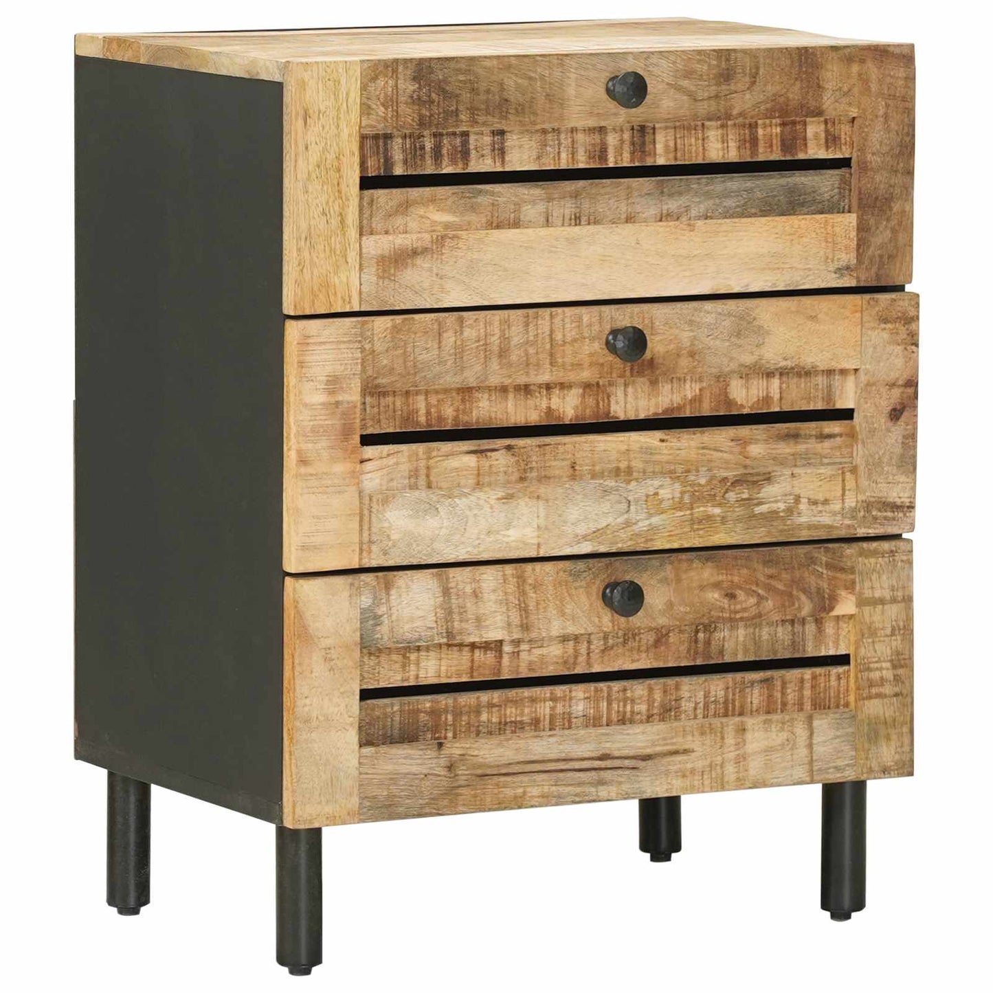 Nattbord Naturlig 50 x 33 x 62 cm Massiv mango tre
