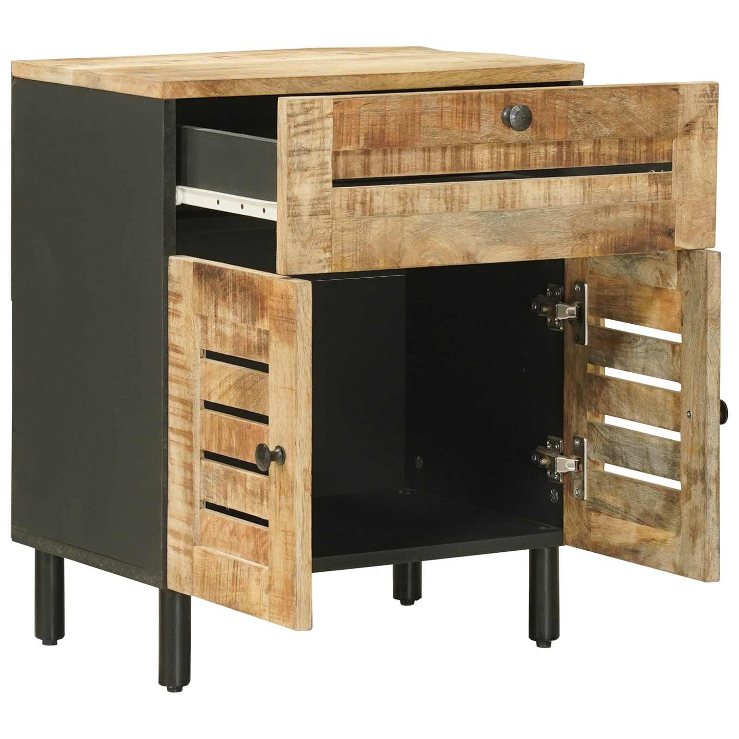 Nattbord Naturlig 50 x 33 x 60 cm Massiv mango tre