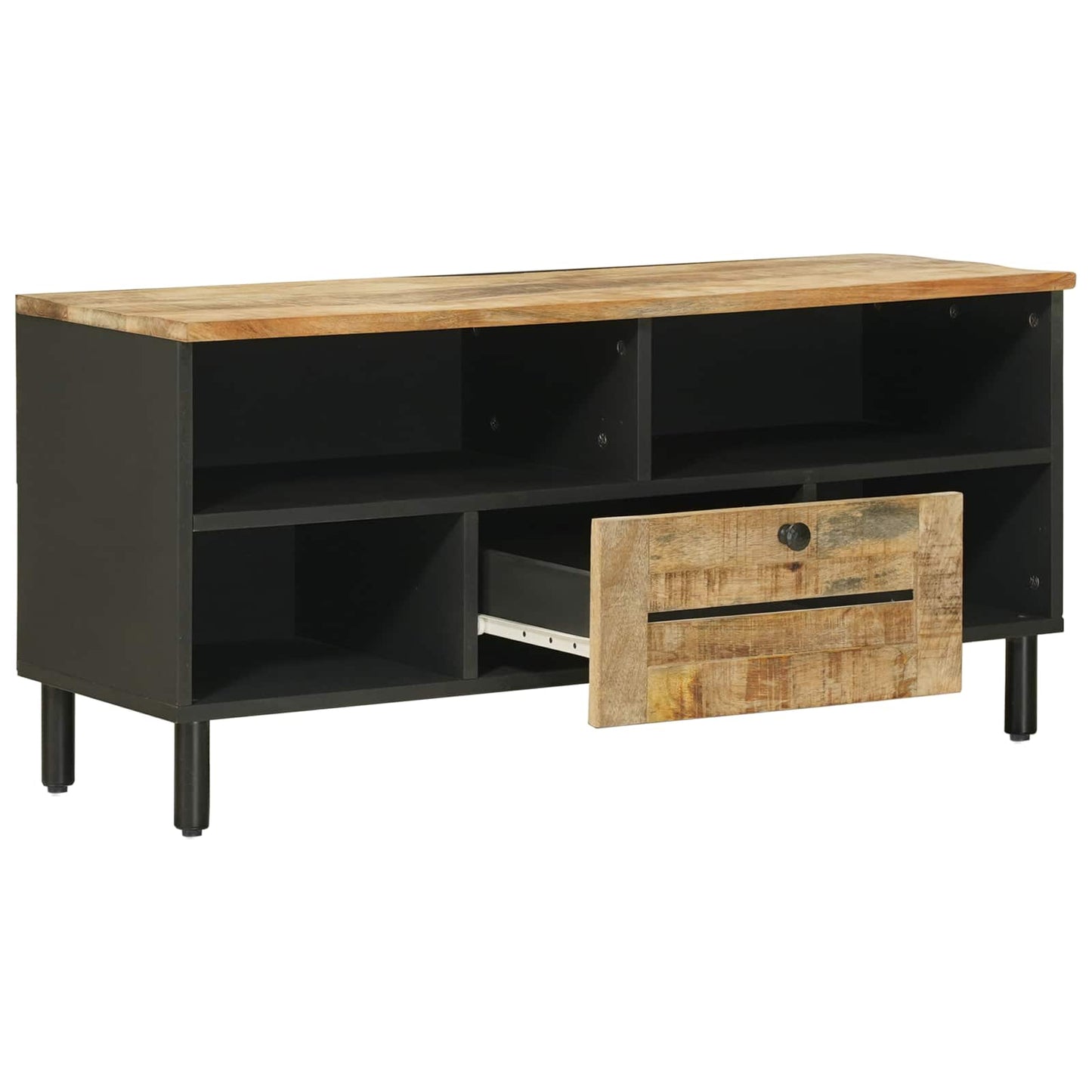 Oppbevaringsskap Naturlig 100 x 33 x 46 cm Massiv mango tre