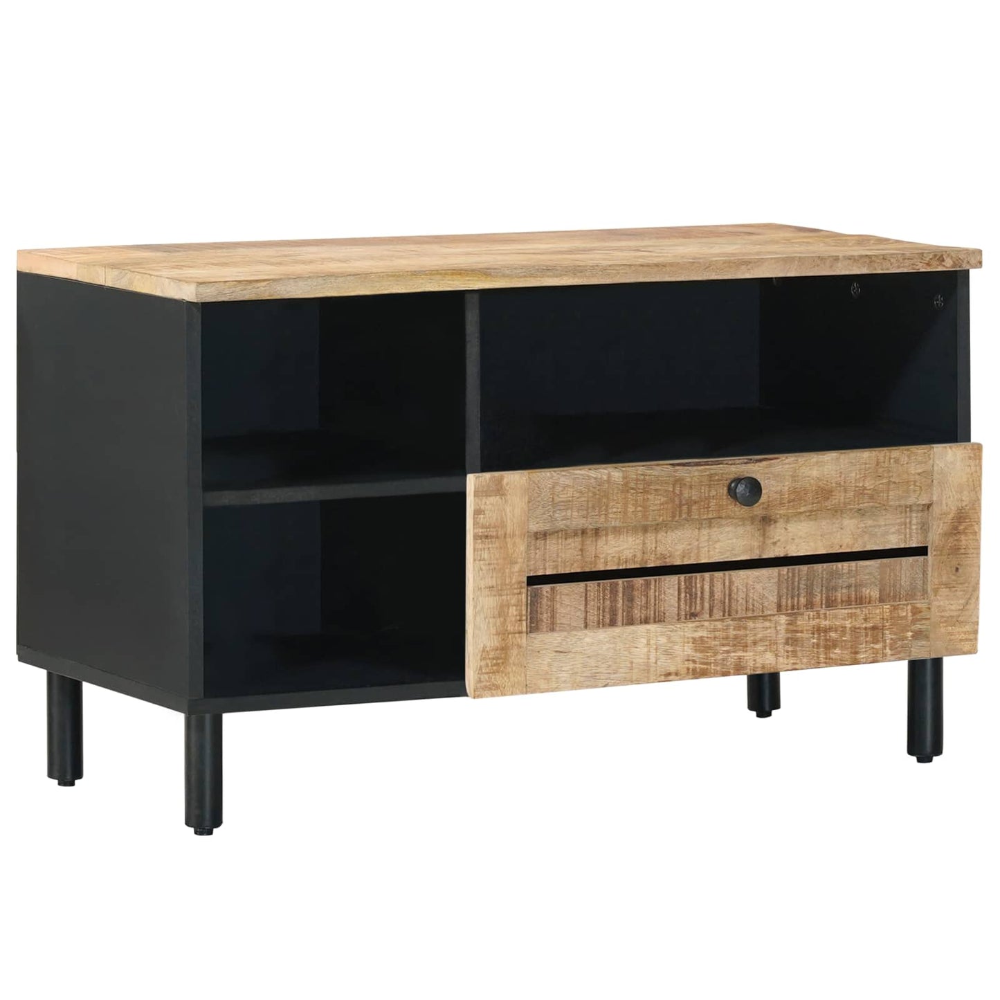 Oppbevaringsskap Brun 80 x 33,5 x 46 cm Massiv mango tre