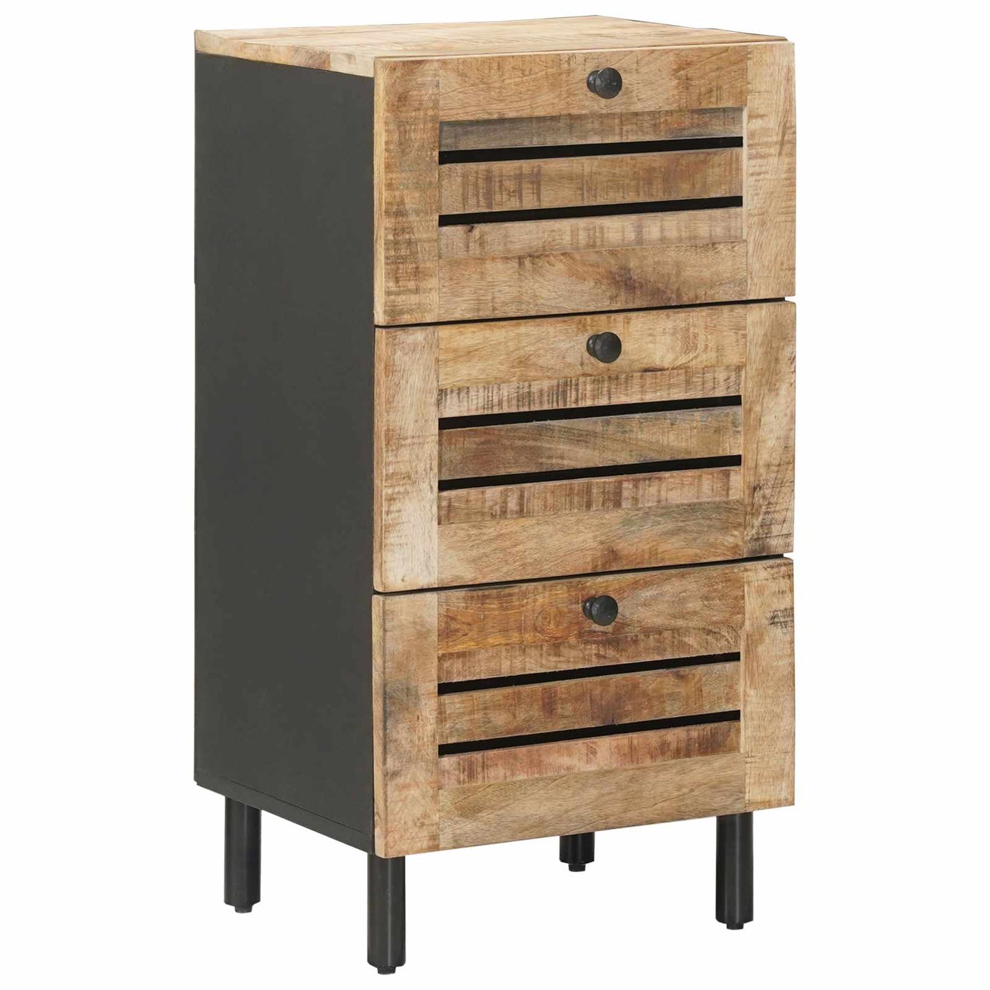 Oppbevaringsskap Naturlig 40 x 33 x 75 cm Massiv mango tre