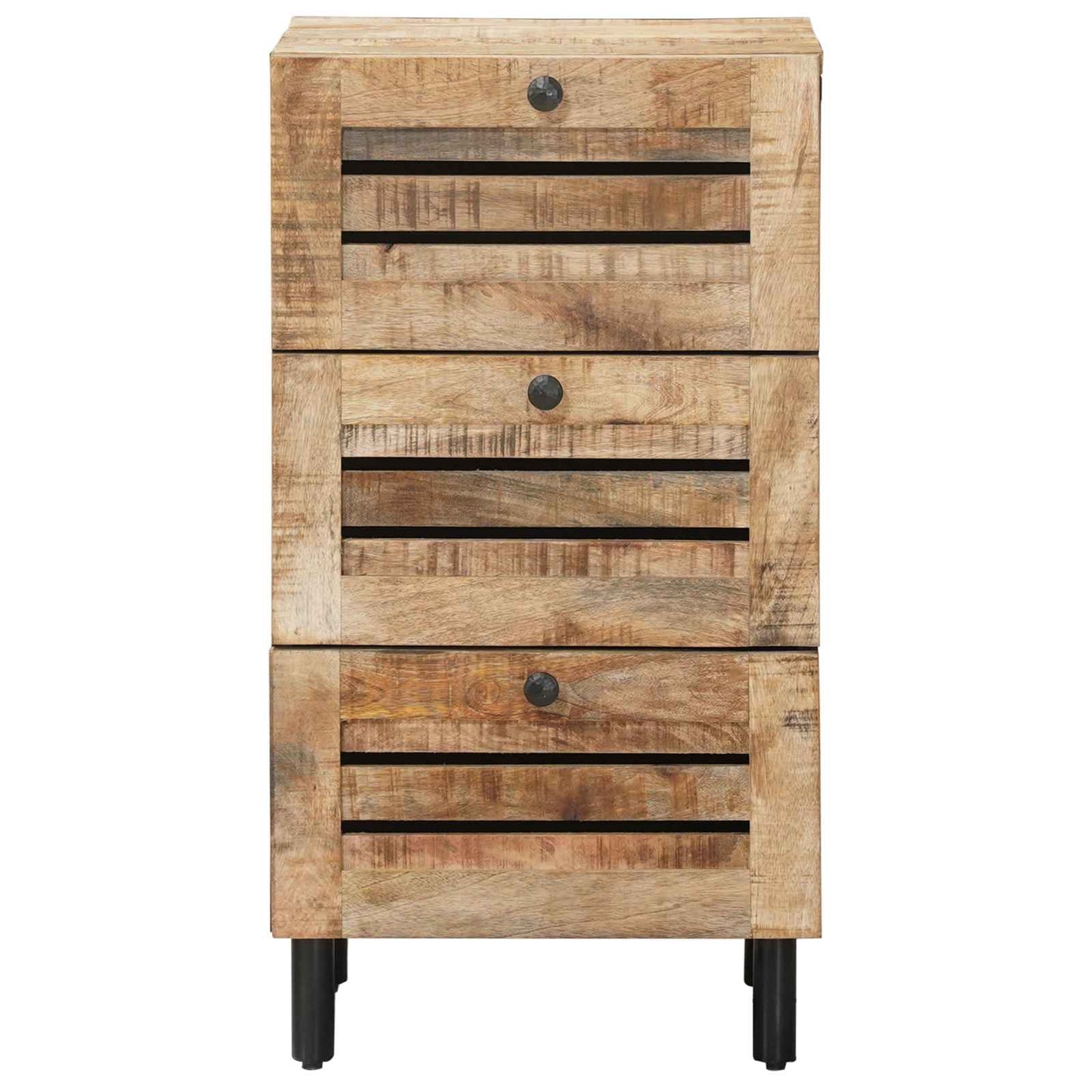 Oppbevaringsskap Naturlig 40 x 33 x 75 cm Massiv mango tre