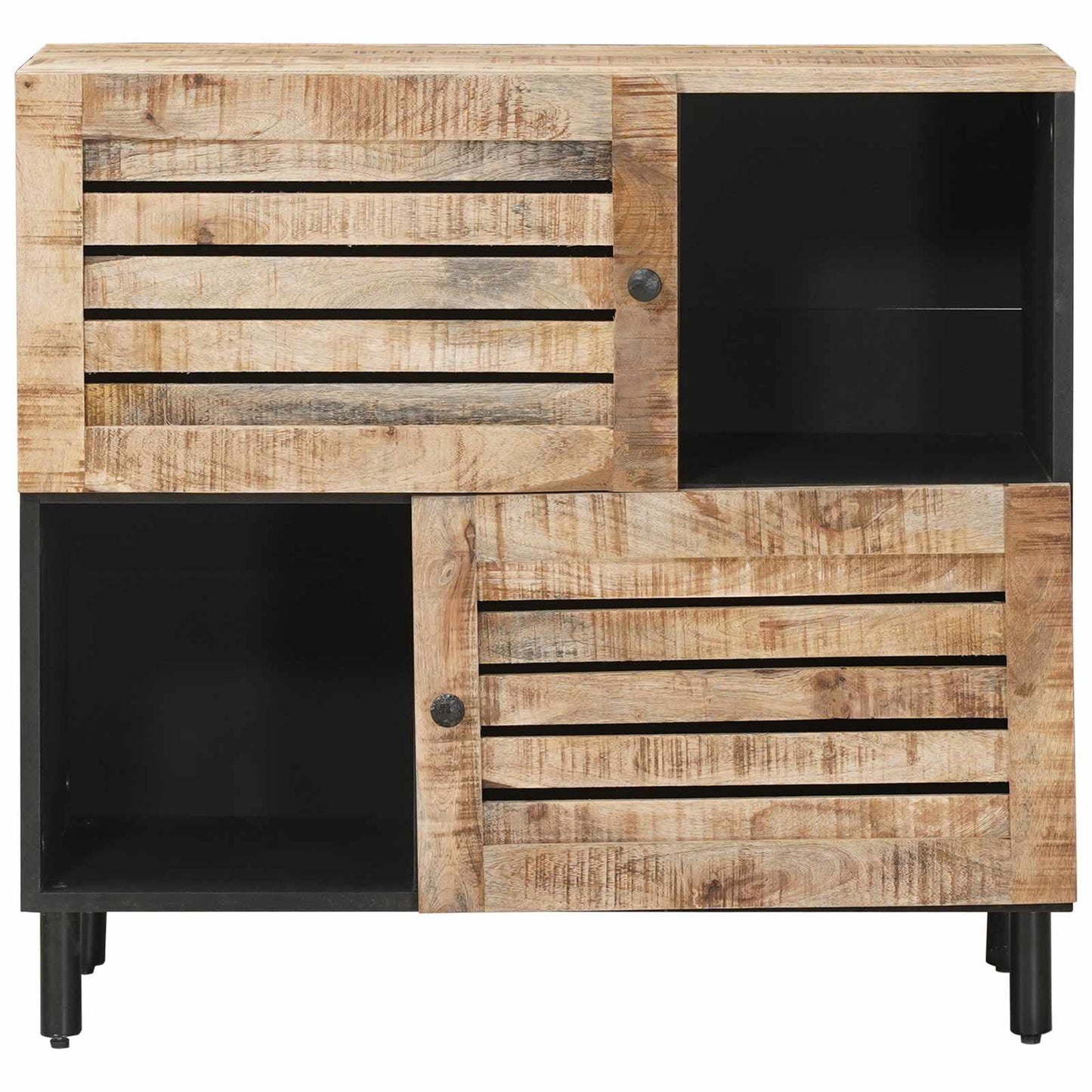 Oppbevaringsskap Brun 80 x 33,5 x 75 cm Massiv mango tre