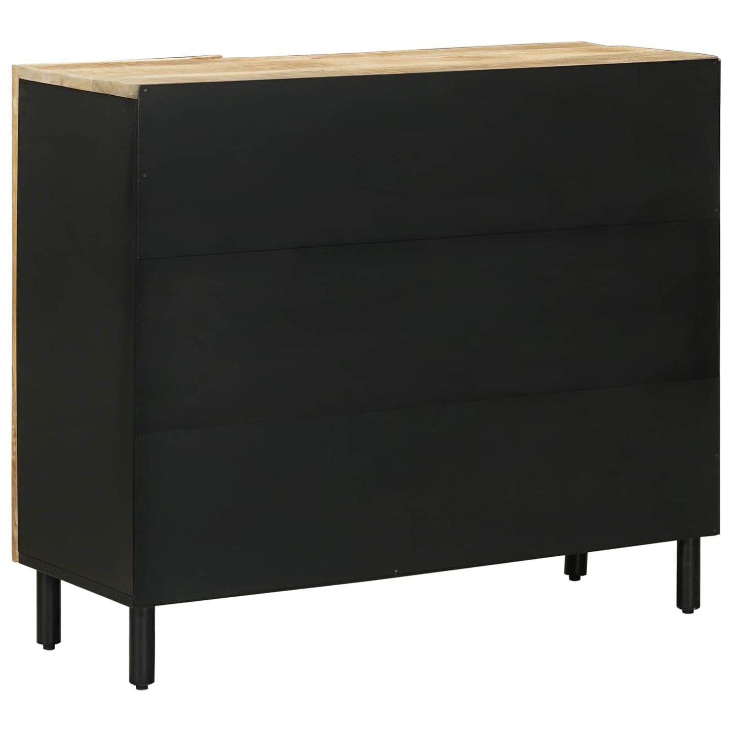 Oppbevaringsskap Naturlig 90 x 33 x 75 cm Massiv mango tre