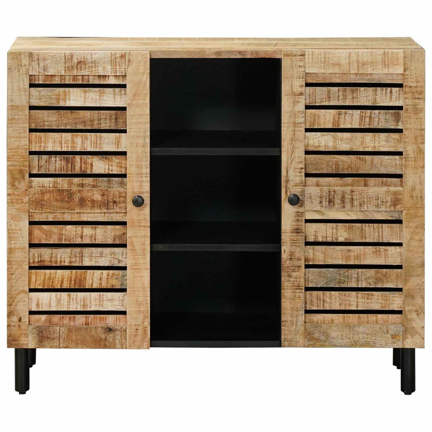 Oppbevaringsskap Naturlig 90 x 33 x 75 cm Massiv mango tre