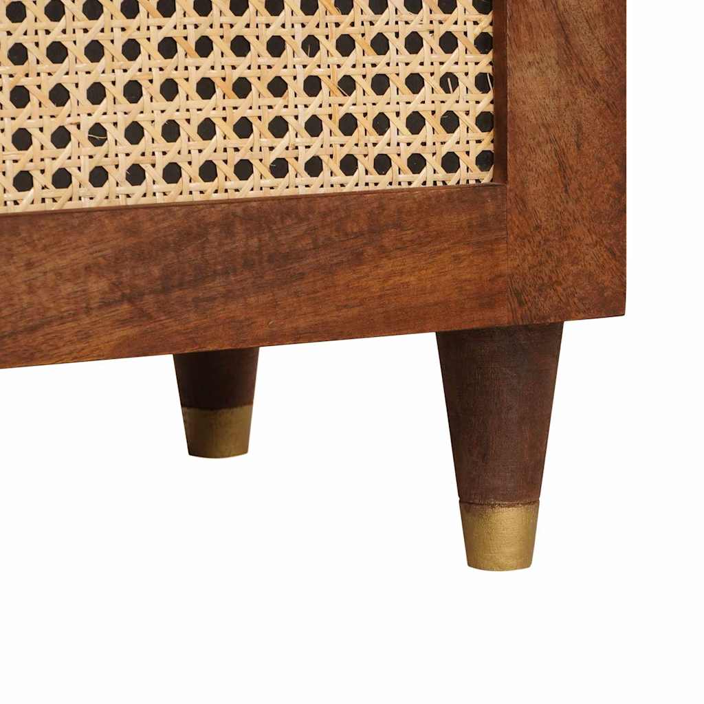 Nattbord med skuff 50 x 33 x 60 cm Massiv mango tre