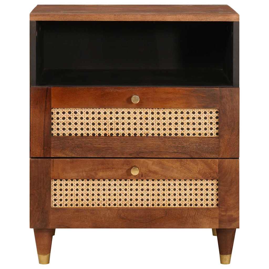 Nattbord med skuff 50 x 33 x 62 cm Massiv mango tre