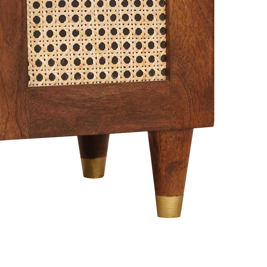 Nattbord med skuff 50 x 33 x 60 cm Massiv mango tre