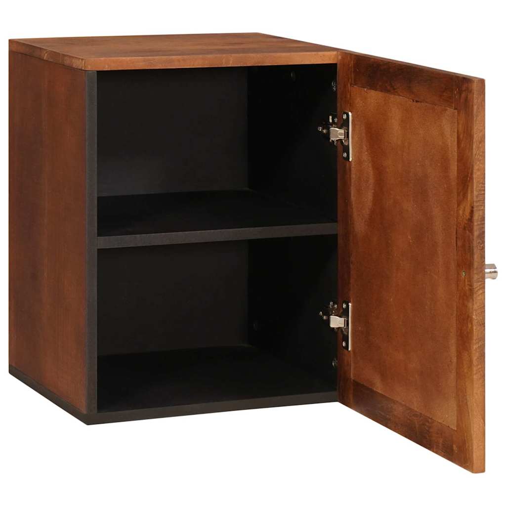 Baderomsskap med hylle Brun 38 x 33,5 x 48 cm Konstruert tre