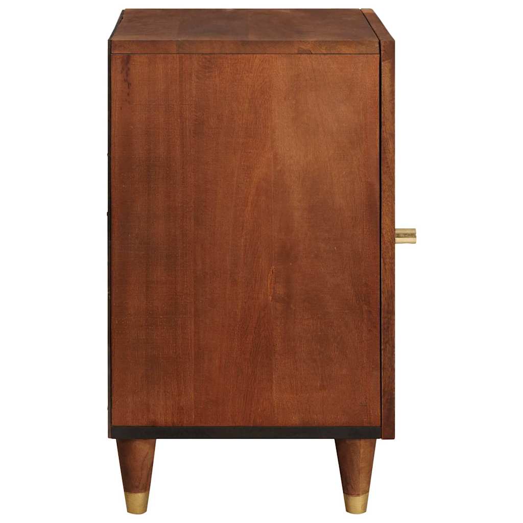 Baderomsskap med hylle Brun 38 x 33,5 x 58 cm Konstruert tre