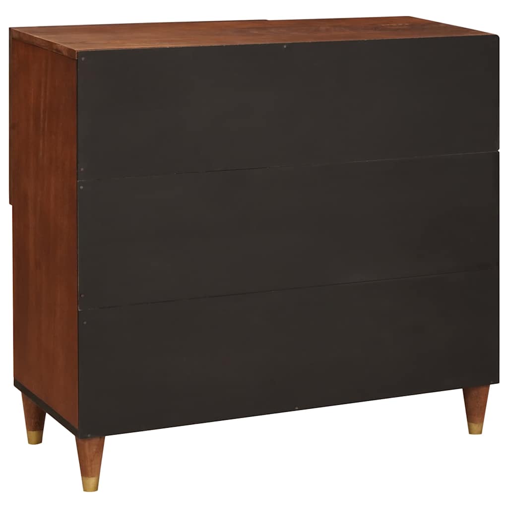 Serviesskap Brun 80 x 33,5 x 75 cm Massiv mango tre